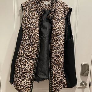 Avenue Animal Print Vest